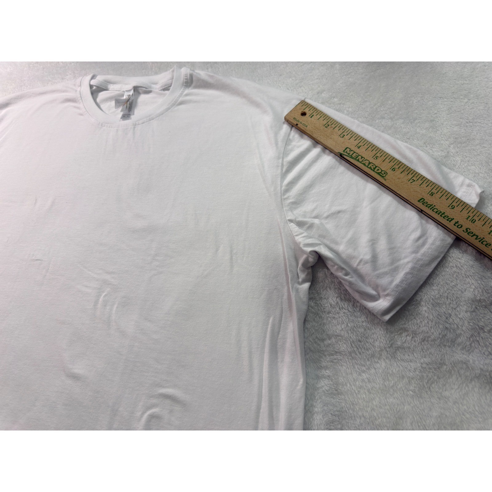 Royal Avalon Sun-Ray Bamboo Cotton Blend UPF 50+ White T-Shirt Mens XL gallery