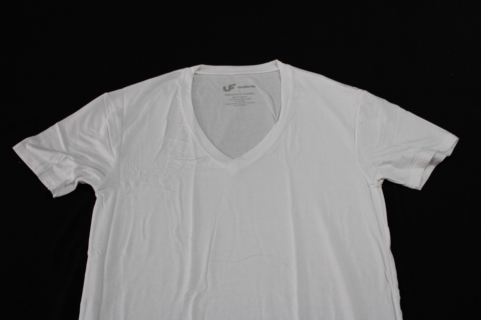Underfit Men's Lightweight Modal Undershirt White Assorted Styles & Sizes gallery