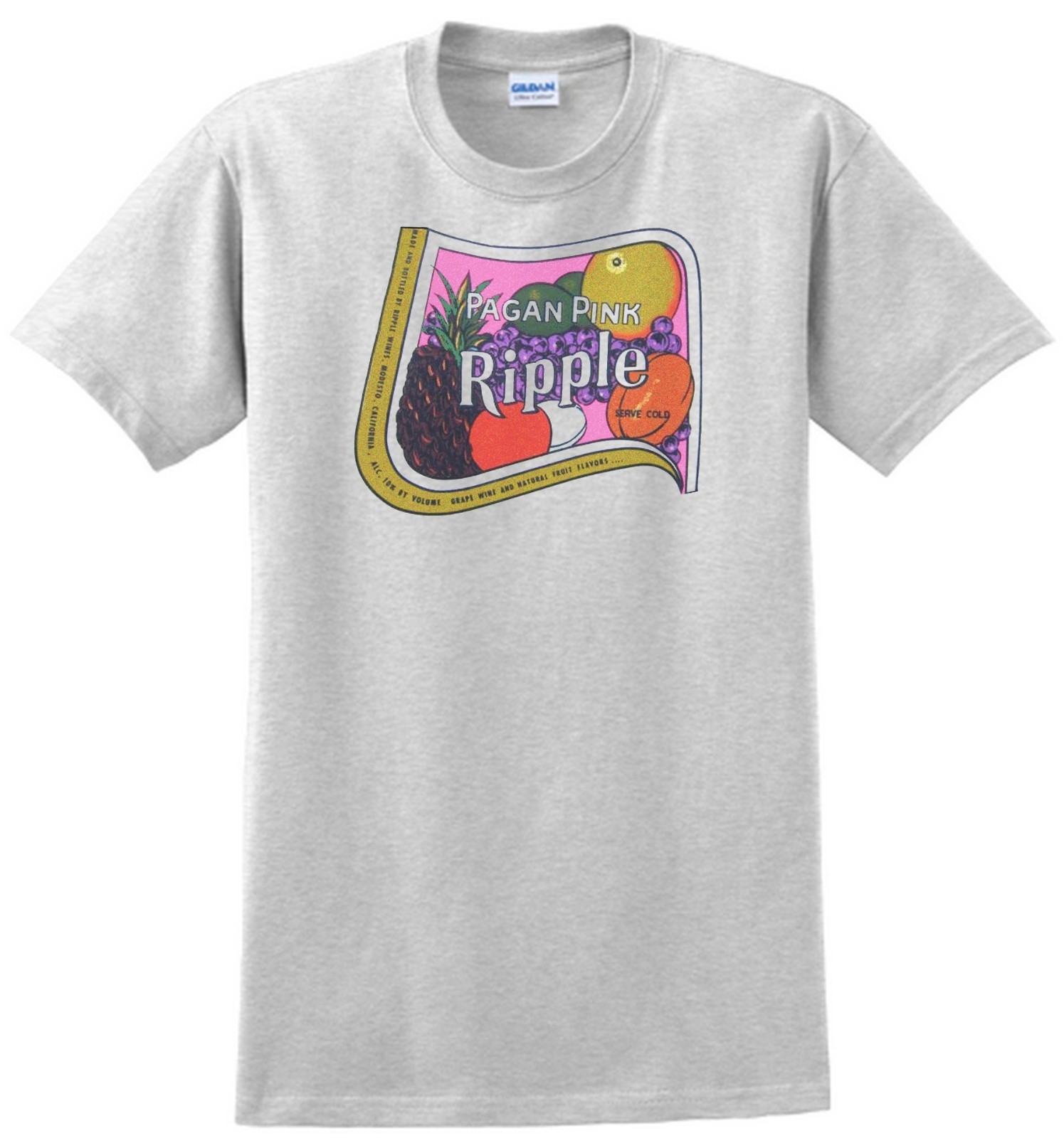 Ripple Pagan Pink Wine T-shirt.Gray,Khaki,White,Yellow. S-XXXL Free Ship to USA gallery