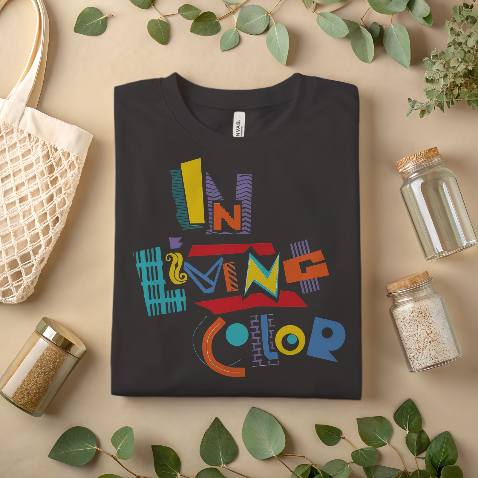 In Living Color Retro Graphic T-Shirt 90s Vintage TV Show Inspired ColorfulA 100 gallery