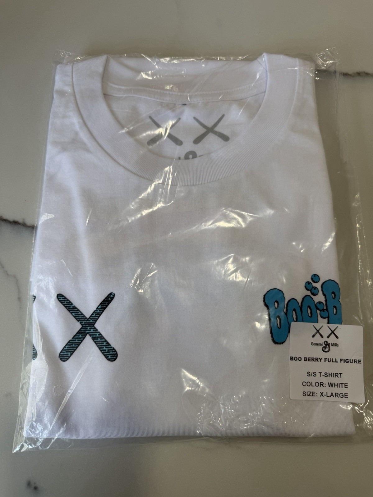 KAWS x Monsters Boo Berry Tee White Sz XL NEW gallery