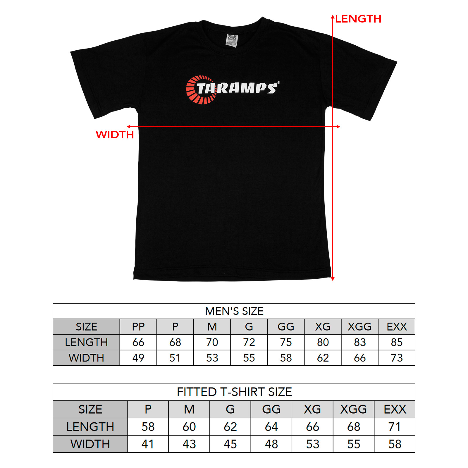 [US SELLER] Taramps Official Logo T-Shirt | Made in Brazil (Choose Your Size) gallery