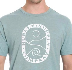 Hurley Men’s 2-Pack Graphic Logo 100% Cotton Knit Classic Fit Crew Tee XL Blue!