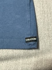 VOLCOM – Men’s T-shirt SIZE L – LARGE – BLUE – VOLCOM – True to This