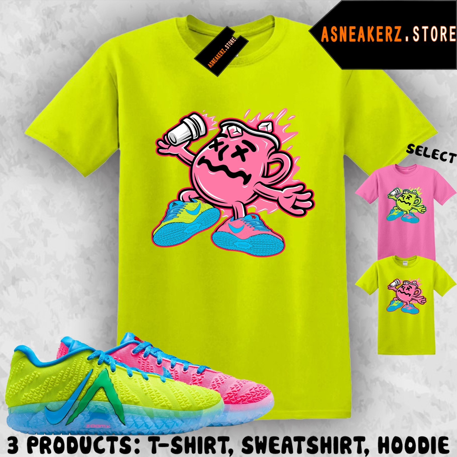 Tee Shirt Matching Ja 3 Kool Aid 2026 To Match Sneaker Kool Kicks T-Shirt gallery