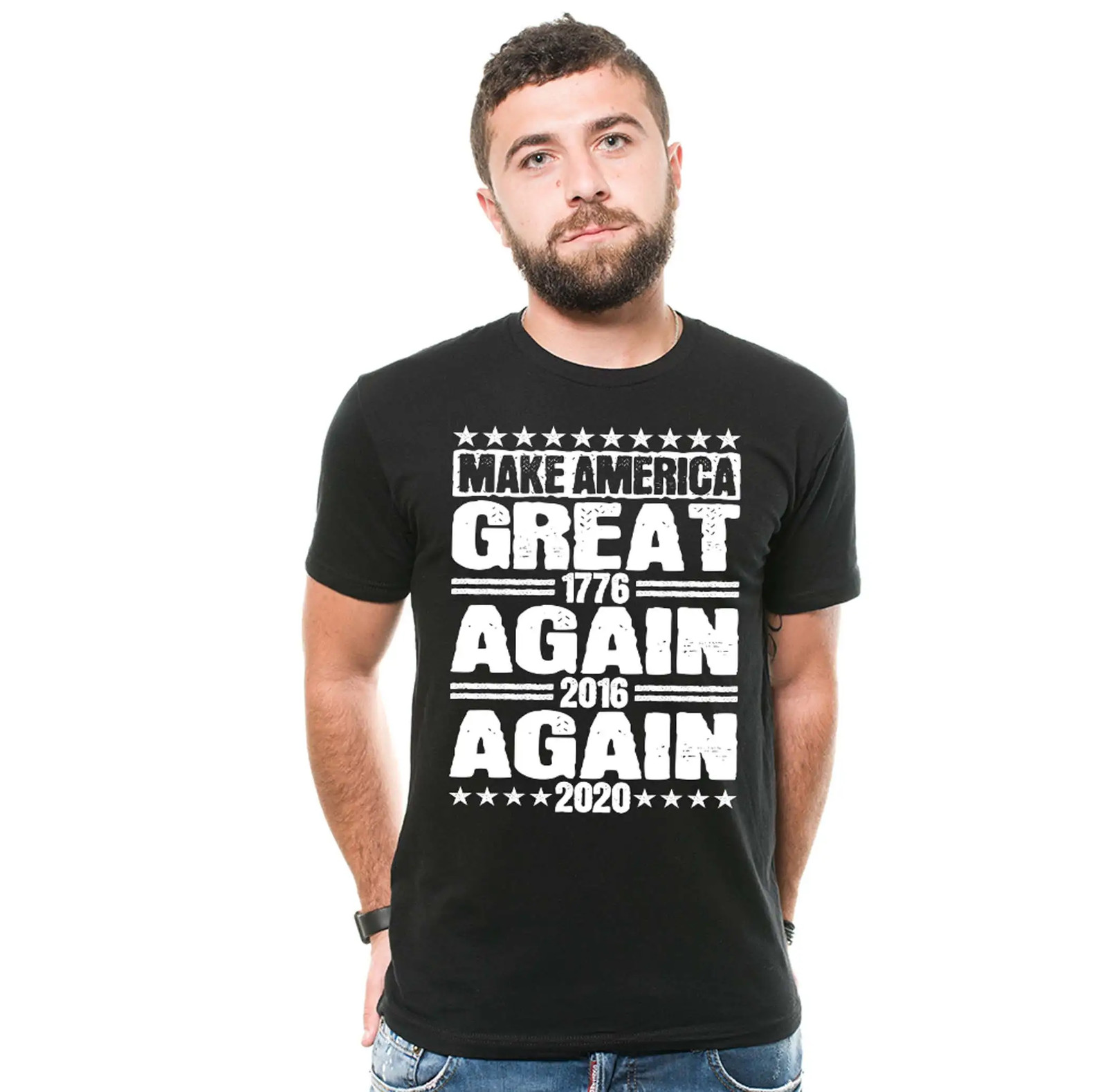 Trump 2024 Patriotic MAGA Again Again T-shirt Republican party Elections Men Tee gallery