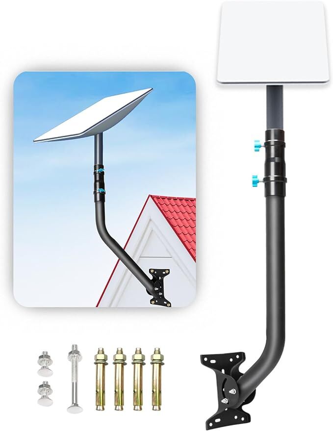 Adjustable 30” Starlink Long Wall Mount Compatible with V2 Starlink
