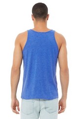 3 Pieces – BELLA + CANVAS 3480 Jersey Tank – Royal Tri-Blend