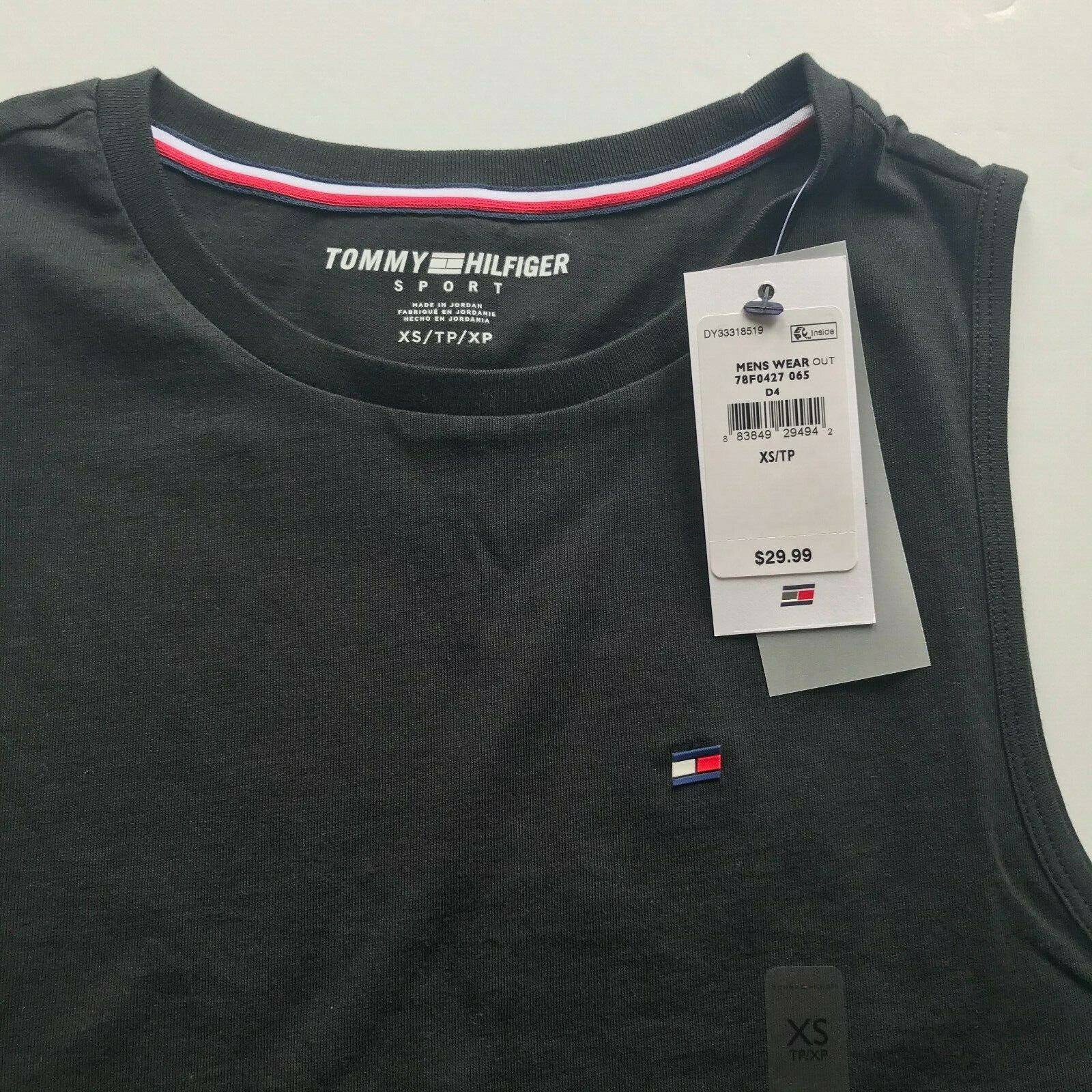 NWT Tommy Hilfiger Sport Men's Muscle Essential Logo Lounge Tank Top All Sizes gallery
