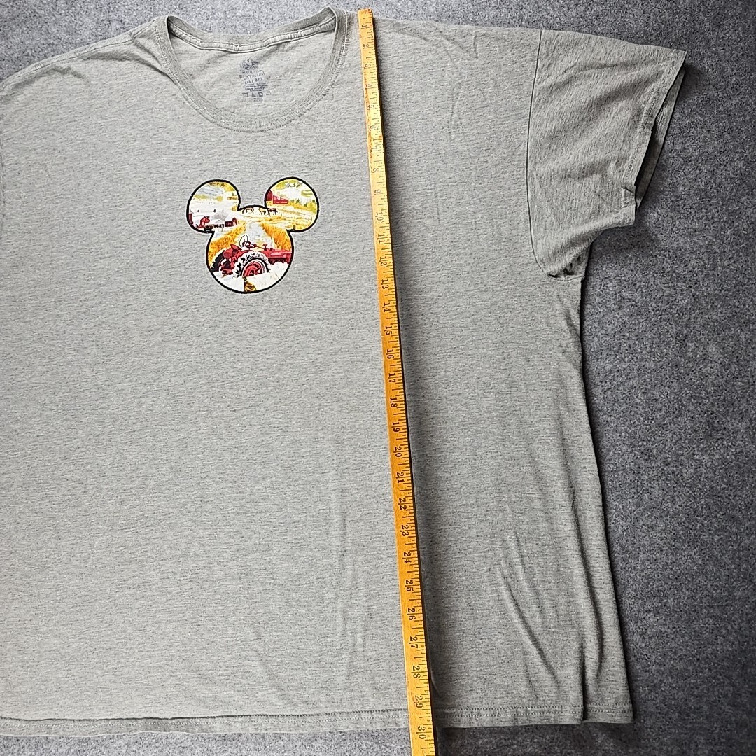 Farmall Mickey Ears Tee Shirt 3XL Farmall Winter Scene Mickey Mouse Ears gallery