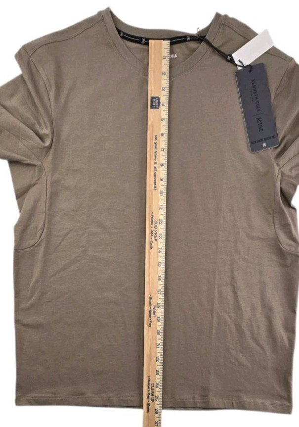 Kenneth Cole Men's Active Tech Shirt S/S Stretch Breathable Soft Cotton UPF 50+ gallery