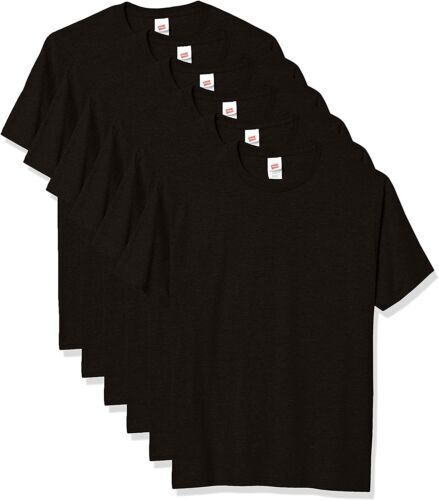 Hanes Men’s Essentials Short Sleeve T-shirt Value Pack (6-pack) All Colors/Sizes