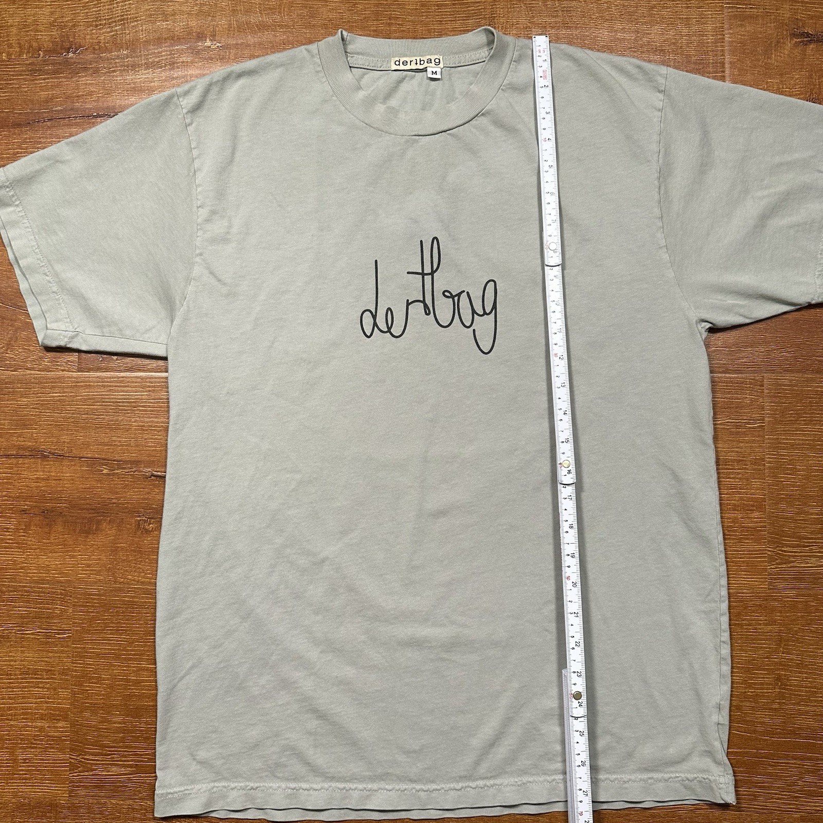 Dertbag T Shirt Men M Gray Short Sleeve Cotton USA Streetwear Essential Alt City gallery