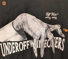 Off-White x Undercover Men’s Graphic Print Crewneck Cotton Tee M
