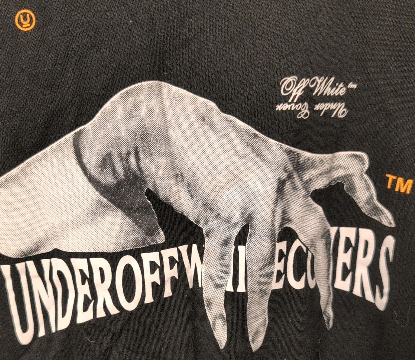 Off-White x Undercover Men’s Graphic Print Crewneck Cotton Tee M gallery