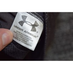 Vintage 2011 Under Armour Thicker Mens 2XL Fitted Herringbone Long Sleeve Shirt