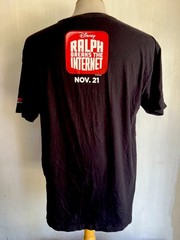 RALPH BREAKS THE INTERNET (2018) Official Disney Movie Promo T-Shirt Size XL