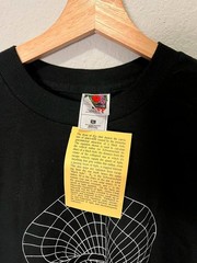 Vintage 1982 Black Hole Maxwell Equations T Shirt XL Made USA Cotton Expressions