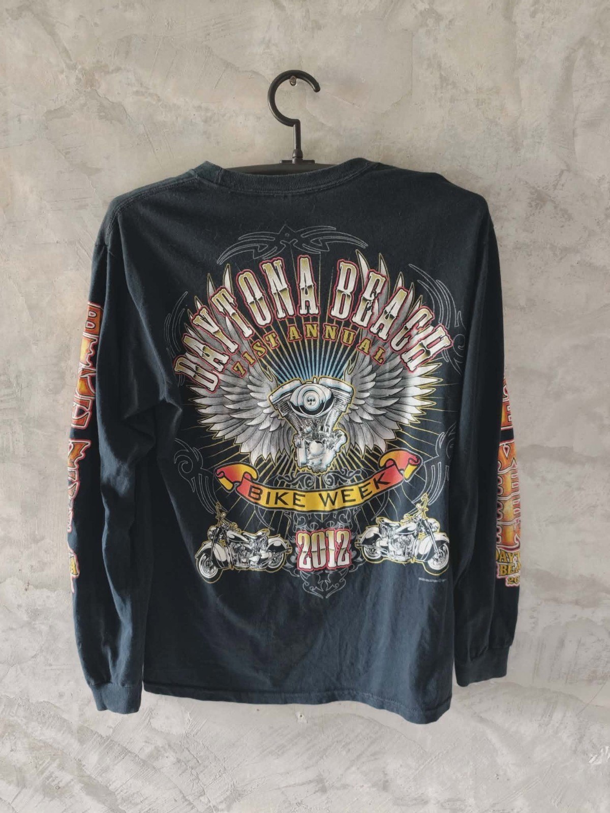 2012 Daytona-Beach Bike Week Shirt Biker Engine Size S gallery
