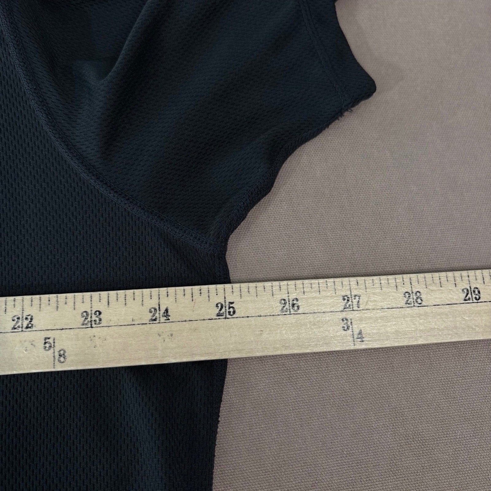 Quiksilver T-Shirt Mens XXXL Black Waterman Performance Bamboo Charcoal Surfer gallery