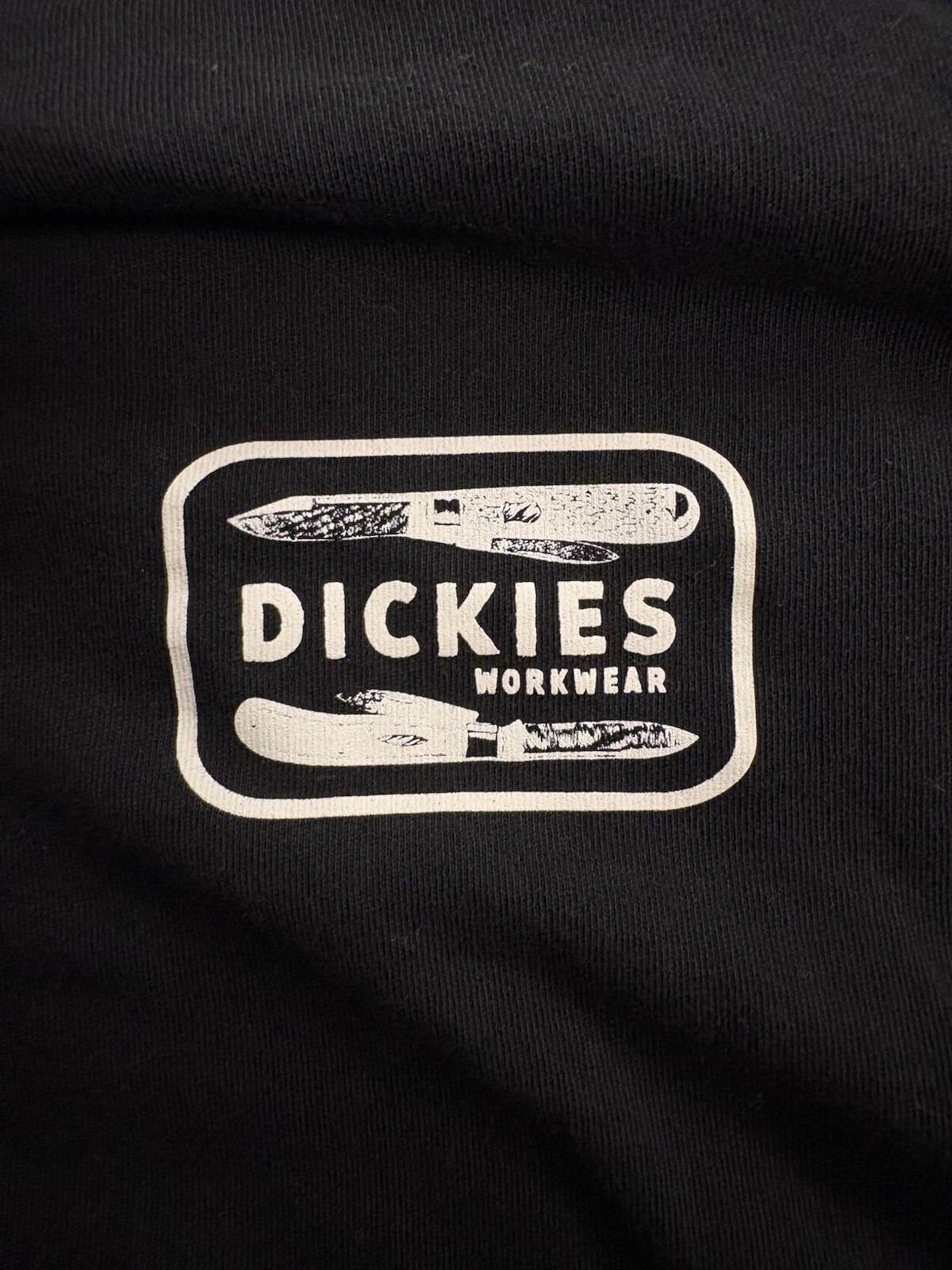 Dickies Workwear Black Graphic T Shirt Large Utility Skater Tee gallery