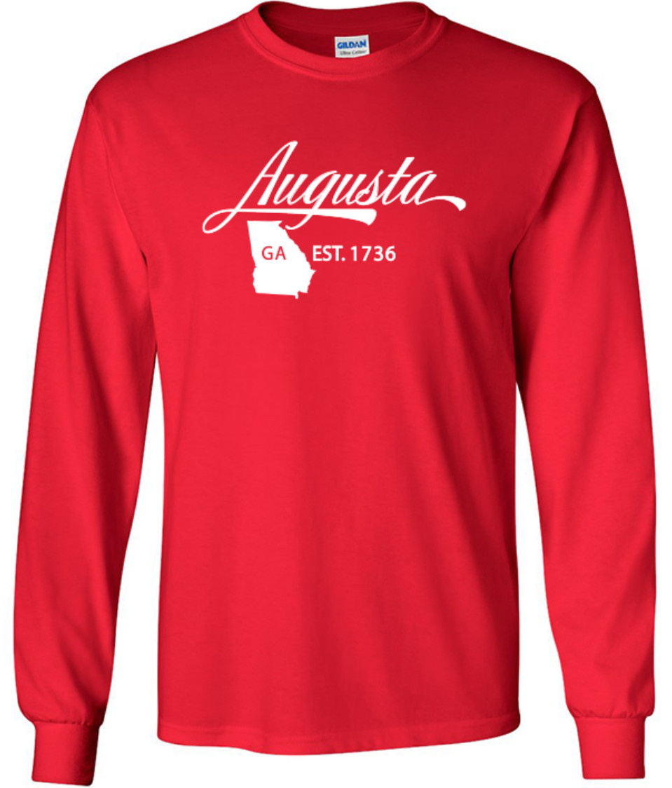 Augusta Georgia State T-Shirt Long Sleeve Graphic Tee Unisex Apparel Design gallery