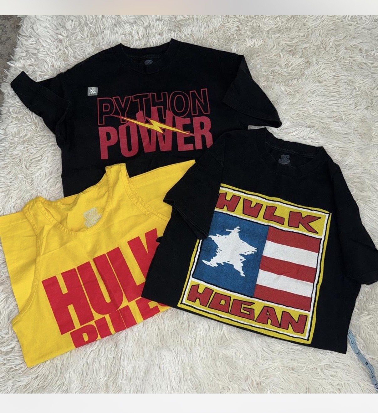 Vintage WWE Hulk Hogan Hulkamania 30th anniversary RARE lot t-shirts Sz M WWE gallery