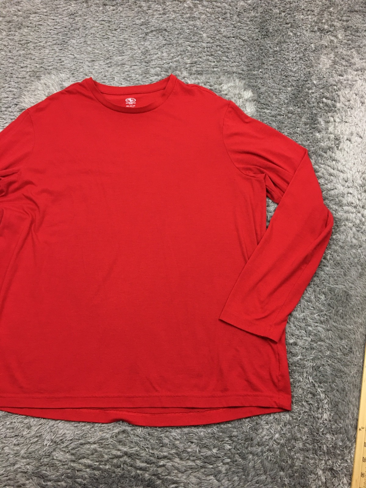 Members Mark Tech Crew Shirt Mens Size XL Gray Long Sleeve Pocket gallery