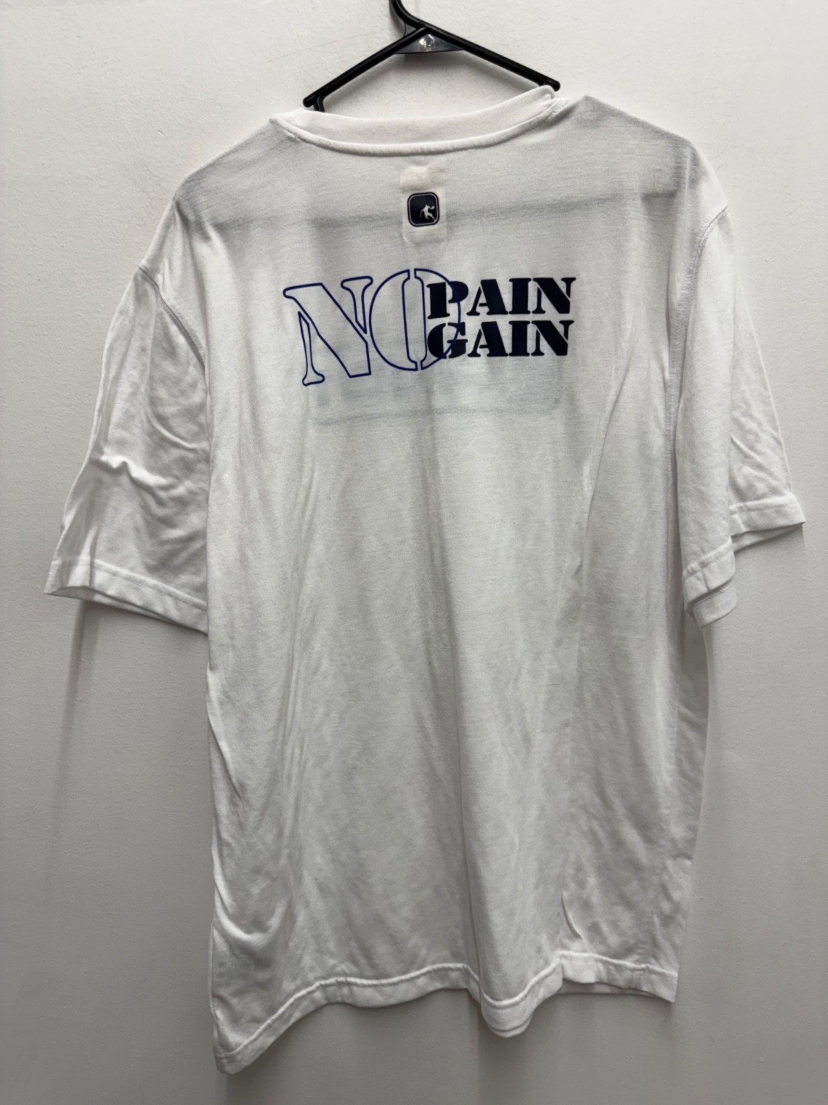 VTG Y2K AND1 No Pain No Gain Graphic Double Sided Graphic T-Shirt Mens Large gallery