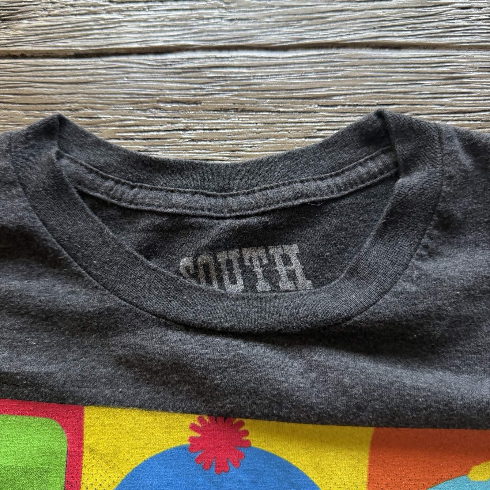 Southpark TV Show Shirt Size M Short Sleeve Charcoal Gray gallery