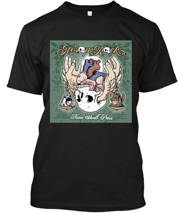 Aesop Rock None Shall Pass American Rapper Musician Album Logo T-Shirt S-5XL gallery