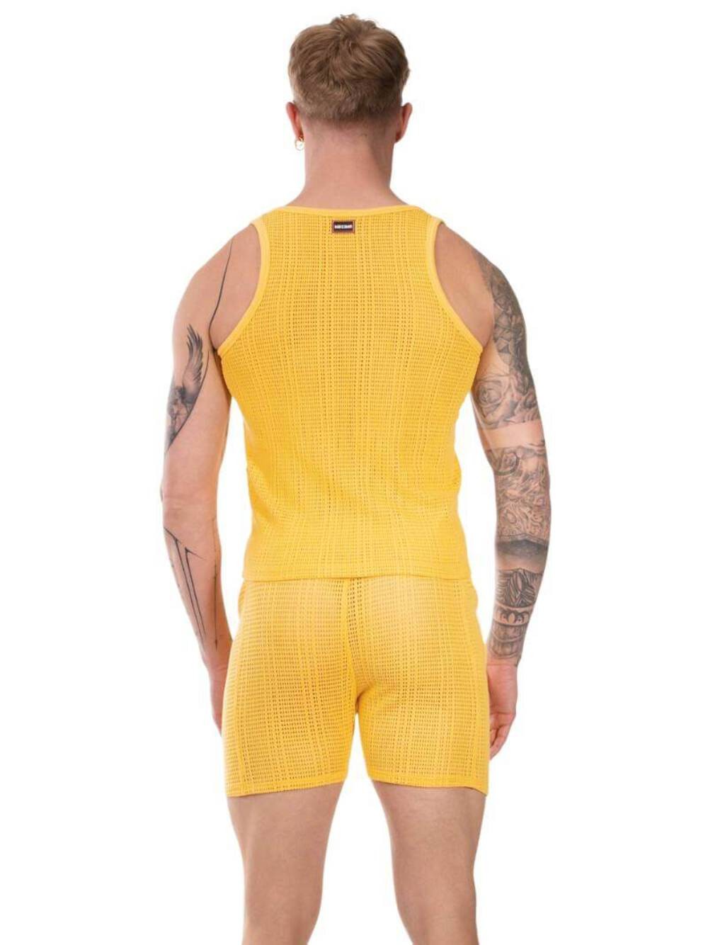 BARCODE Berlin Alabin Knitted Mesh Trendy Tank Top, Semi-Transparent, Breathable gallery