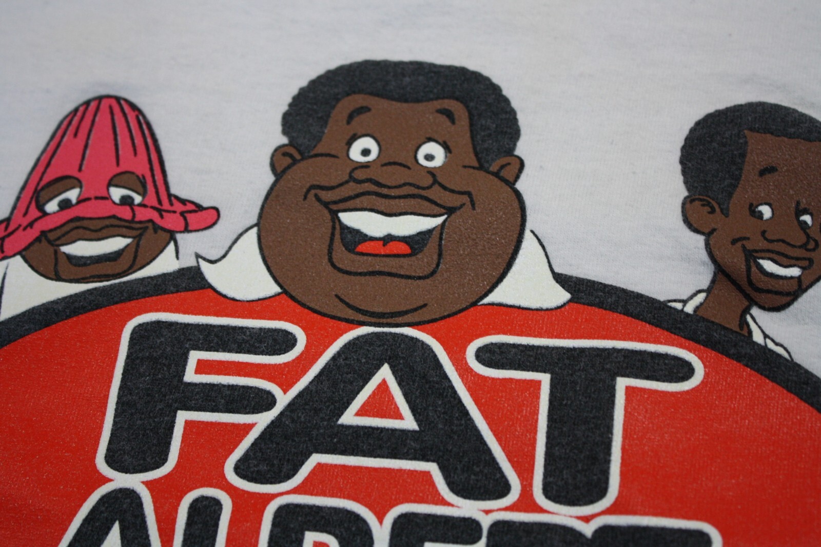 Vintage Junkyard Gang Fat Albert Shirt Size LG Front/Back Print Scene Not Herd gallery