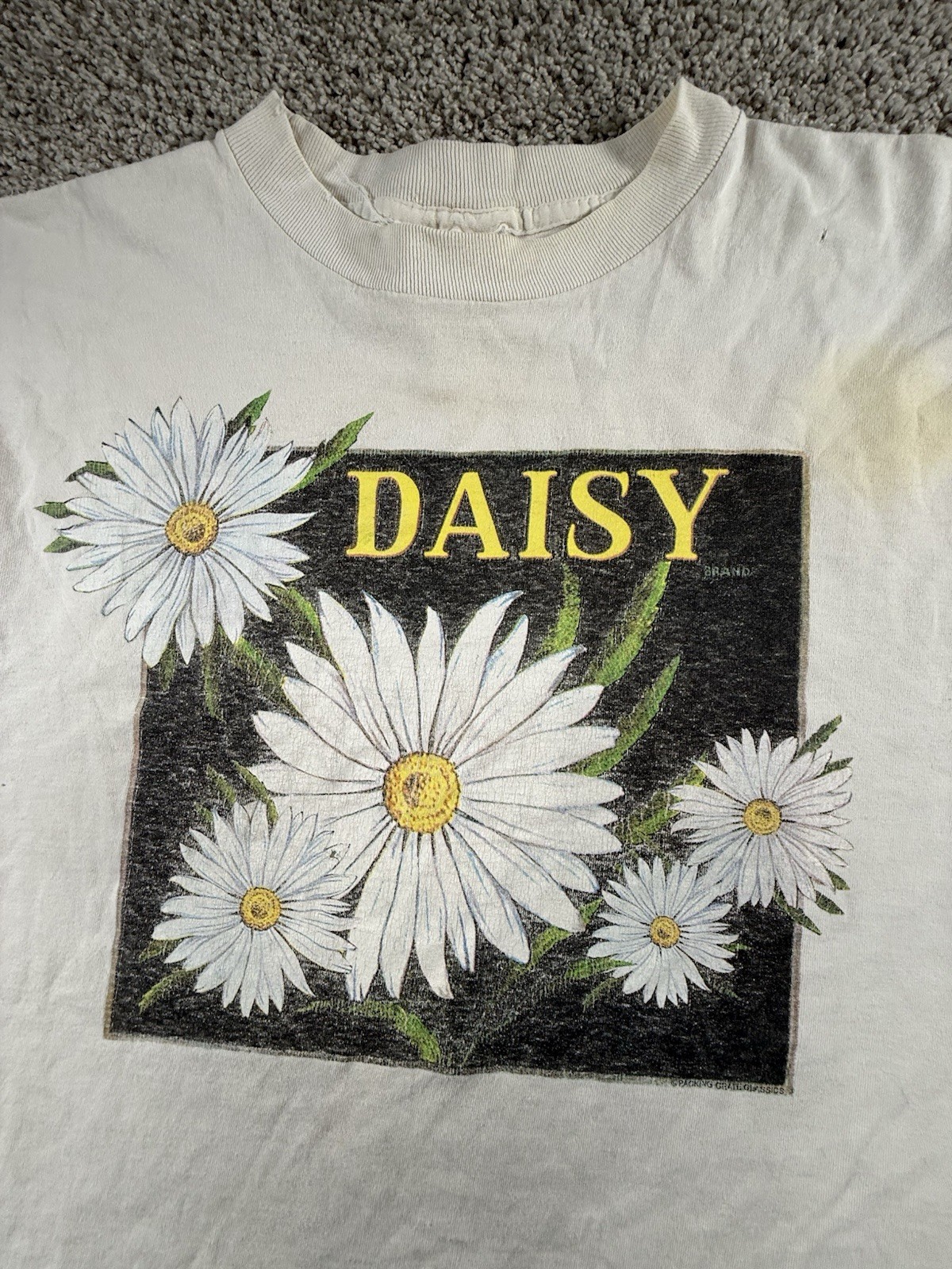Vintage Daisy Collection Flower Nature T Shirt XL Made USA Streetwear gallery