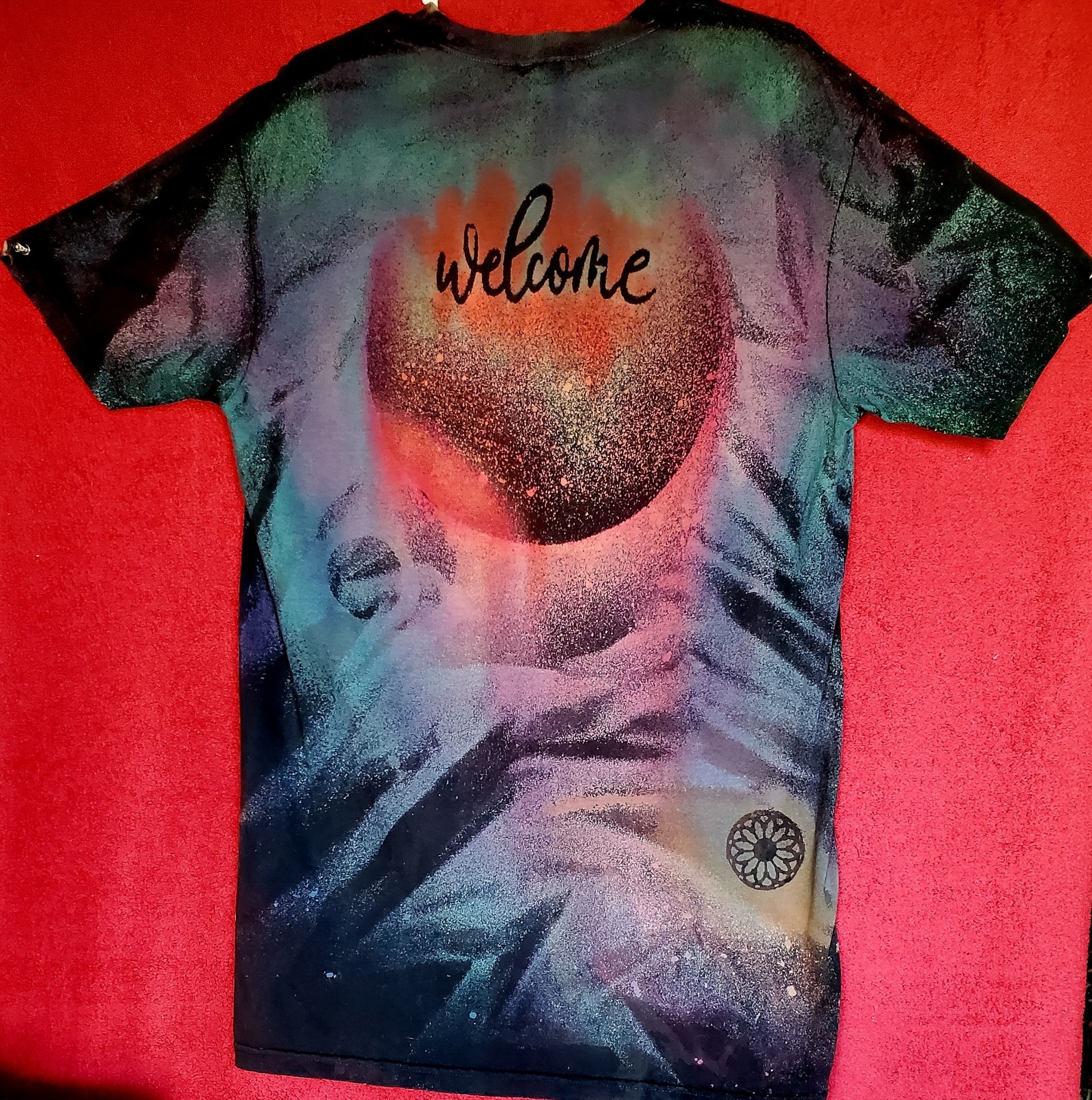 GILDAN SIZE LARGE 100% Cotton Tye Dyed Shirt Pre-washed WON'T FADE VERY SOFT gallery