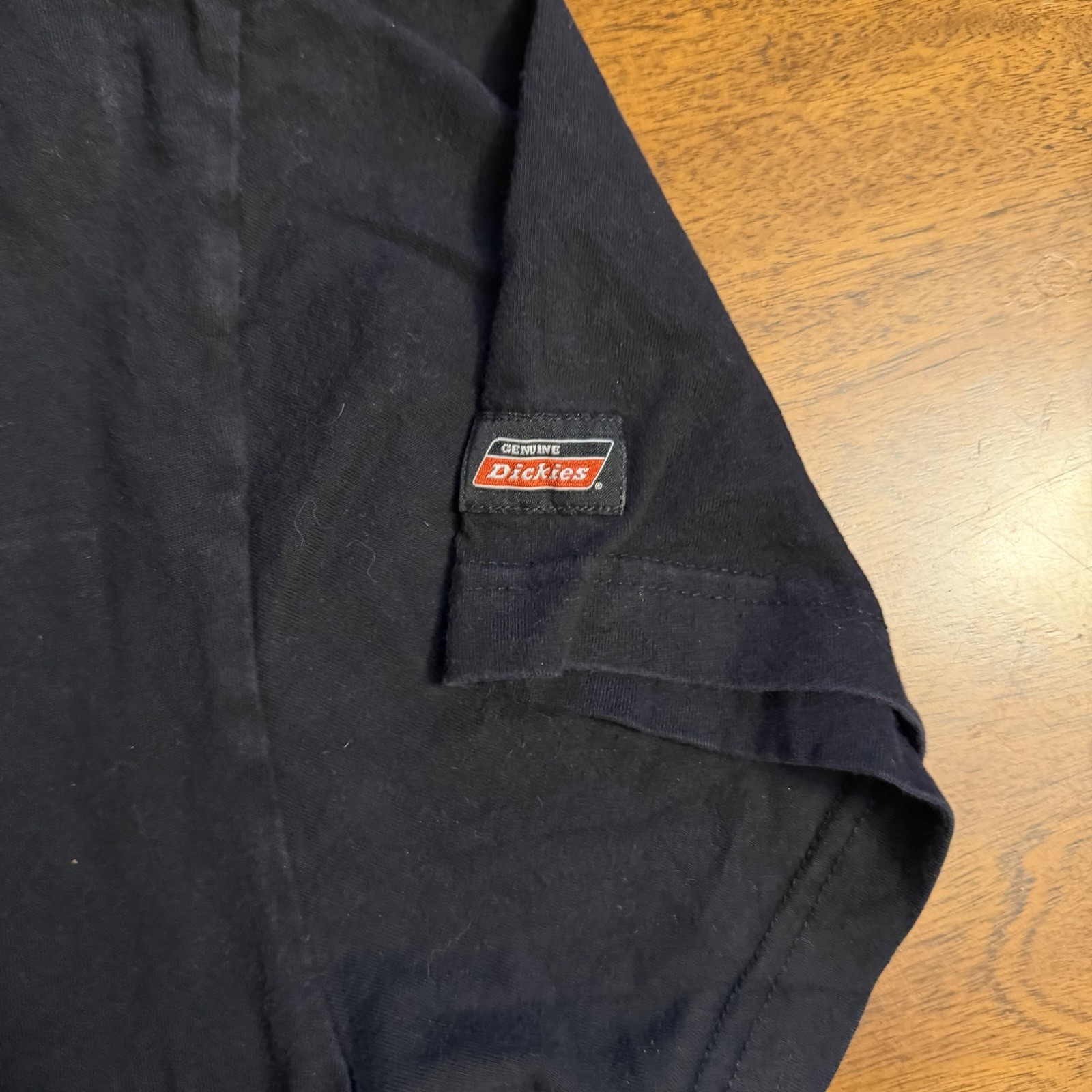 Dickies Genuine Black Pocket T Shirt 3XL Heavyweight Workwear Tee gallery