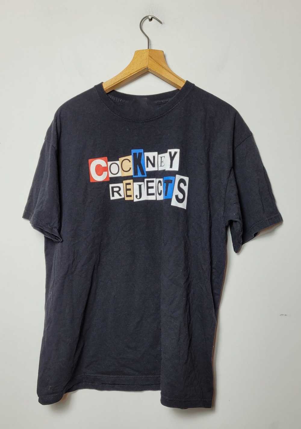 Cockney Rejects logo Black Cotton Shirt Full size S-5XL Unisex BS970