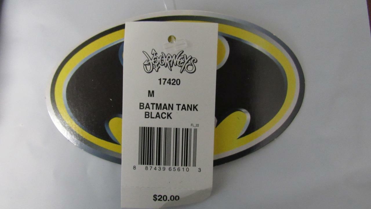 New Batman Licensed Mens Size M Medium Black Tank Top Shirt gallery