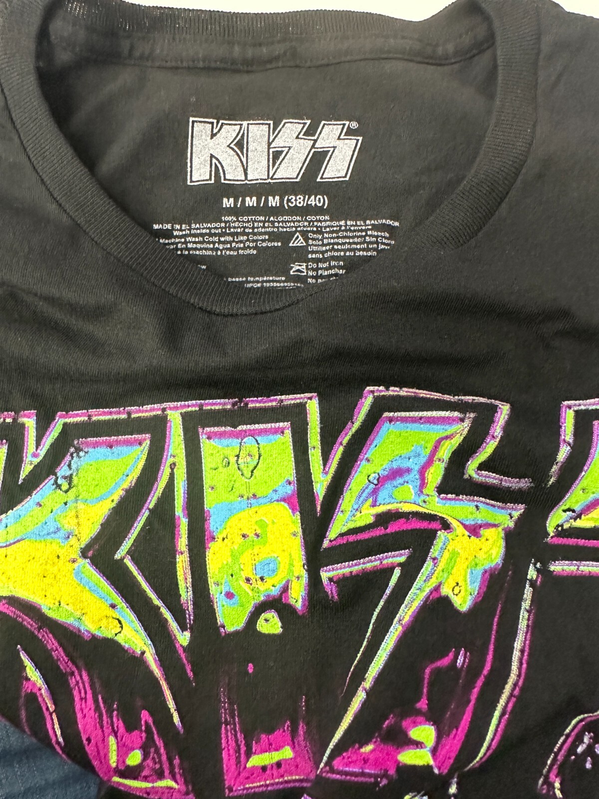 KISS DESTROYER T SHIRT OFFICIAL ITEM BLACK gallery