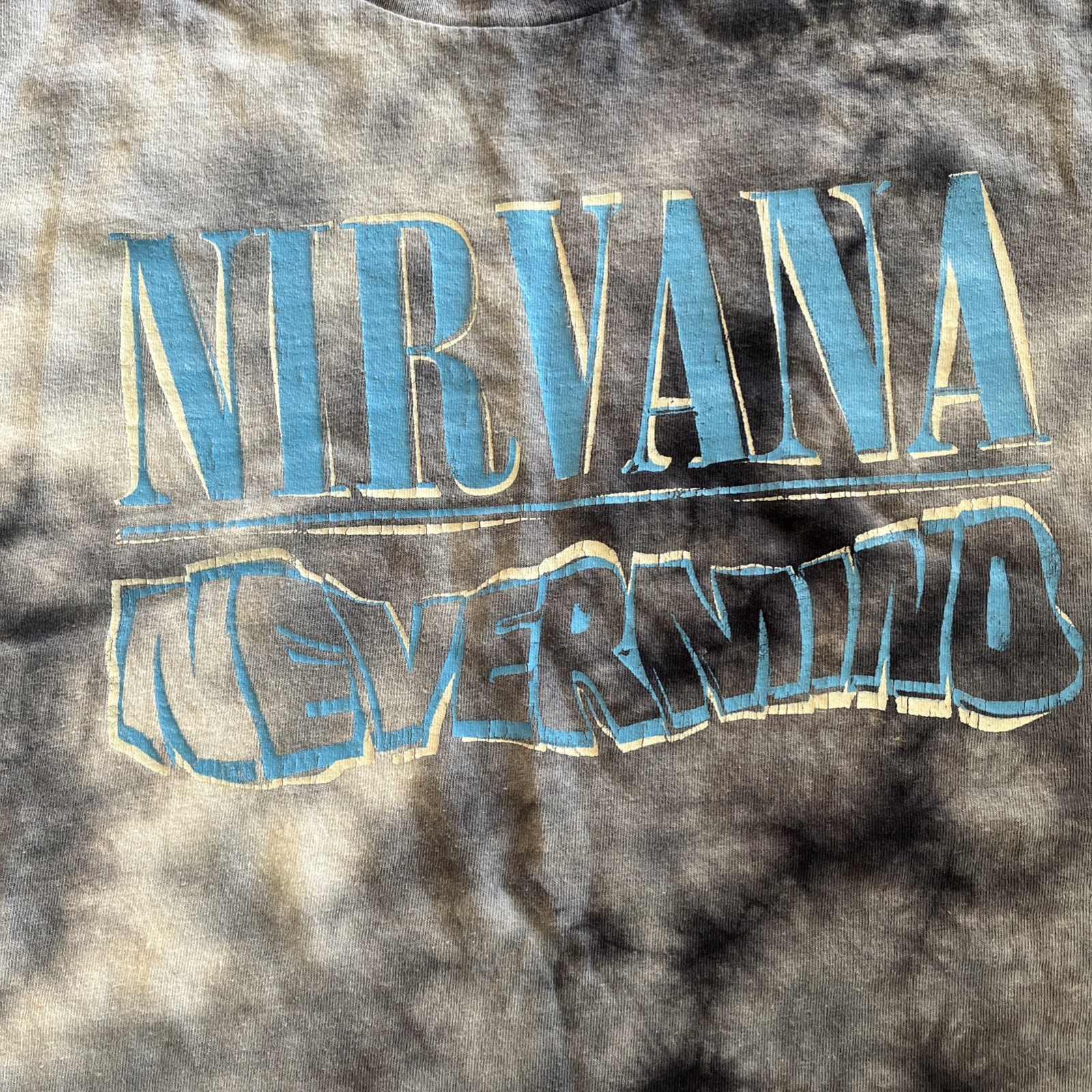 Nirvana Never mind Tie Dye Men’s Tshirt L gallery