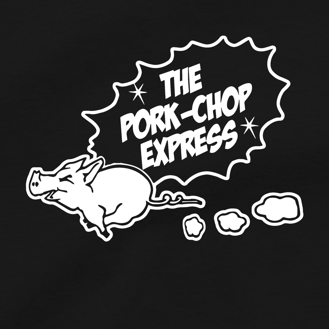 Pork Chop Express T Shirt Big Trouble In Little China Jack Burton Lo Pan DVD Tee gallery