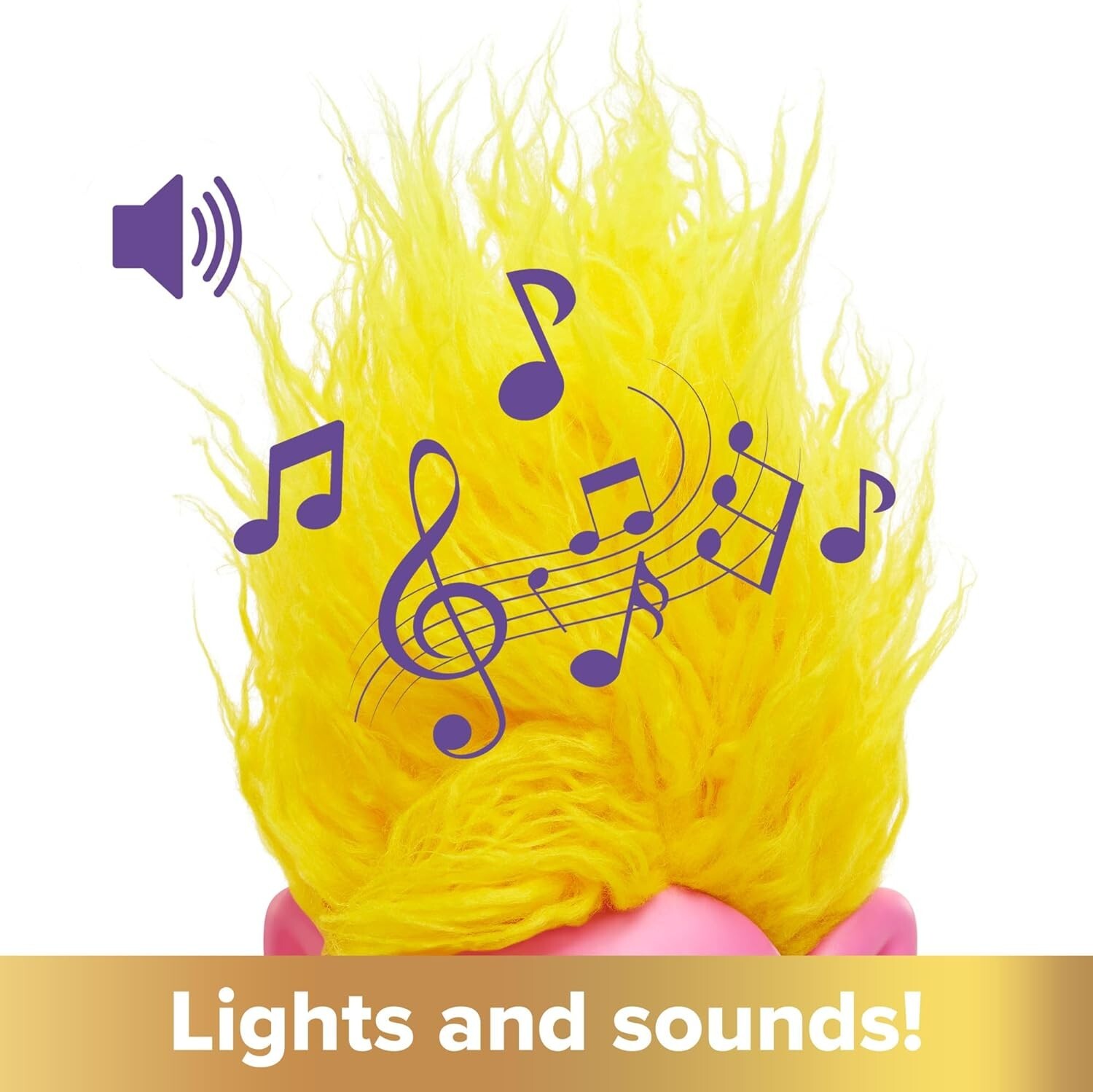 Mattel DreamWorks Trolls Band Together, Rainbow HairTunes Viva Doll with Lights gallery