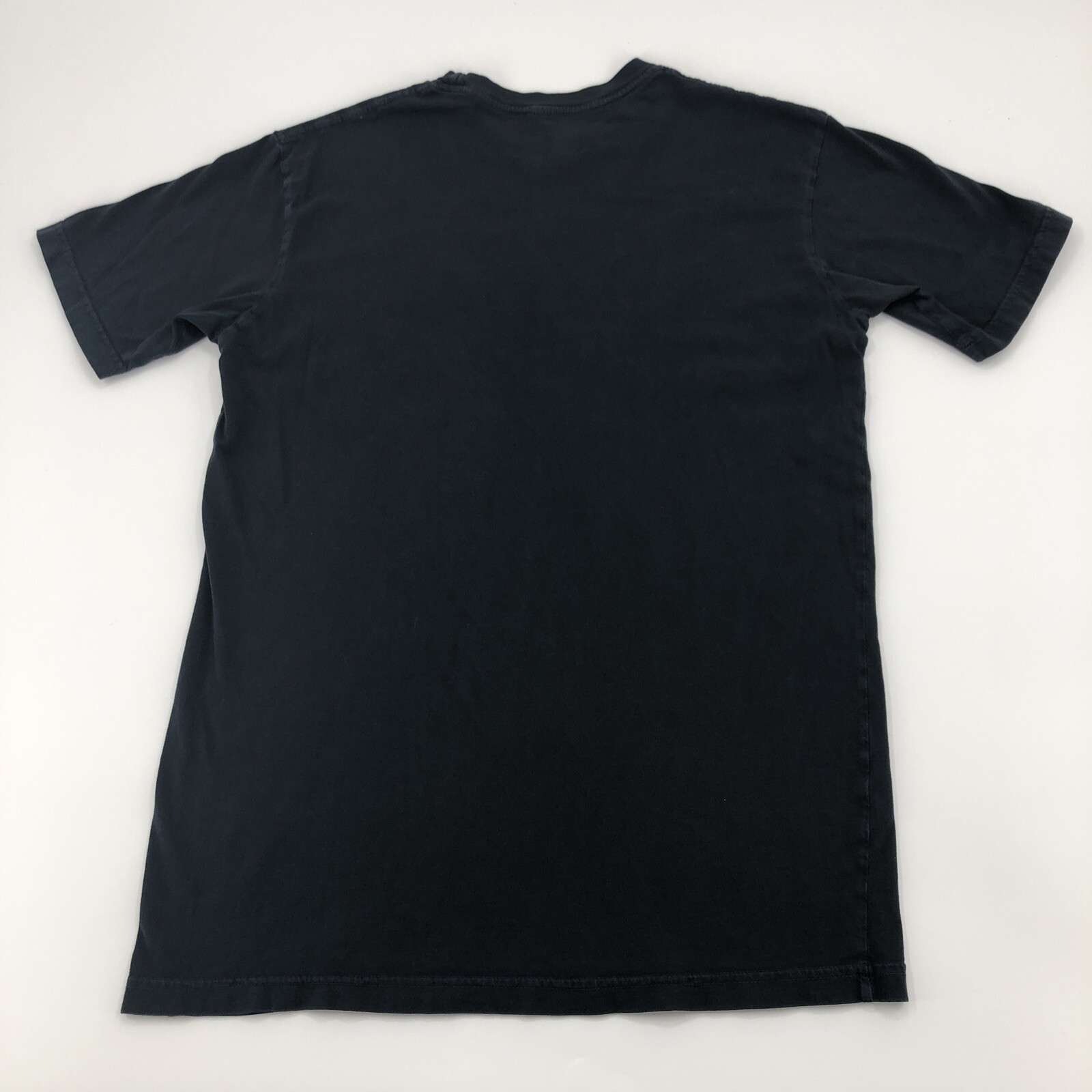 Y2K QuikSilver Mens T Shirt Medium Black Short Sleeve Crew Neck Surf Skate Logo gallery