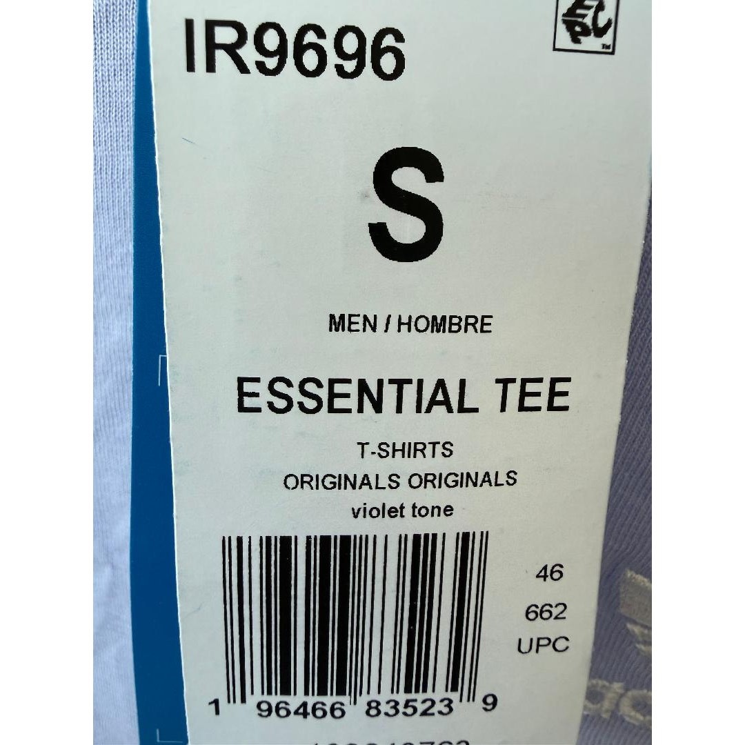 Adidas Originals Trefoil ESSENTIALS TEE MEN'S SMALL T-SHIRT VIOLET gallery