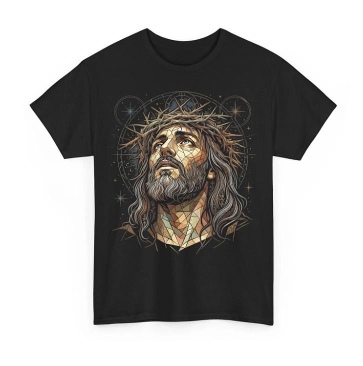 Vintage Jesus Christ Religious Christian Faith Unisex T-Shirt HOT shirt gallery