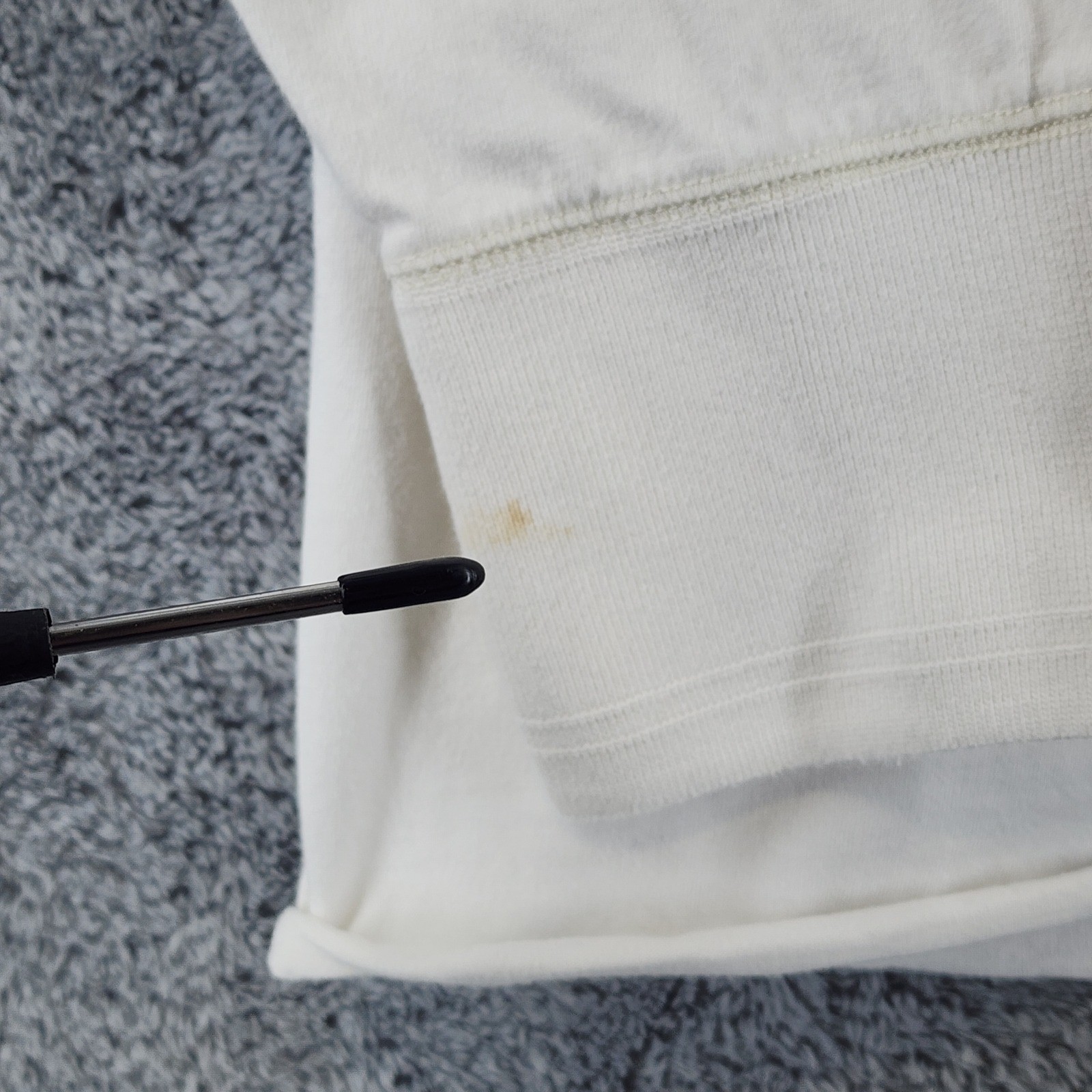 Polo Jeans Co Shirt Mens L Cream Solid Cotton Henley Pullover Extended Cuffs Y2K gallery