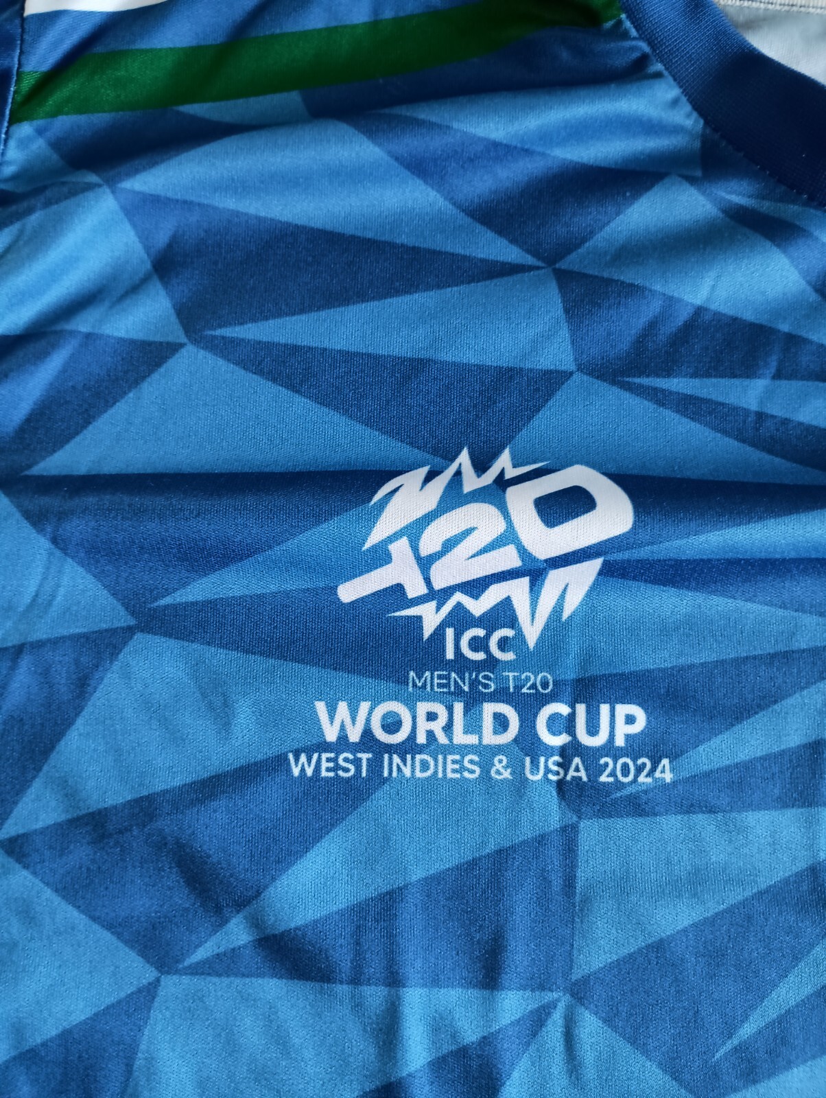 India Men's T20 World Cup 2024 Unbranded Cricket Shirt Size Large gallery
