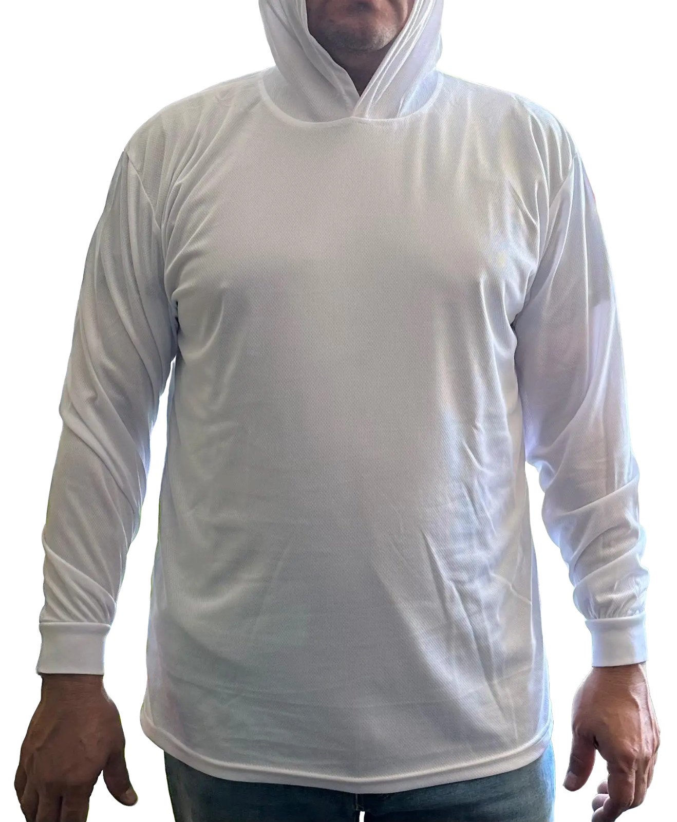 Painters Hoodie White High Visibility Shirt / Air Cooling Flow gallery