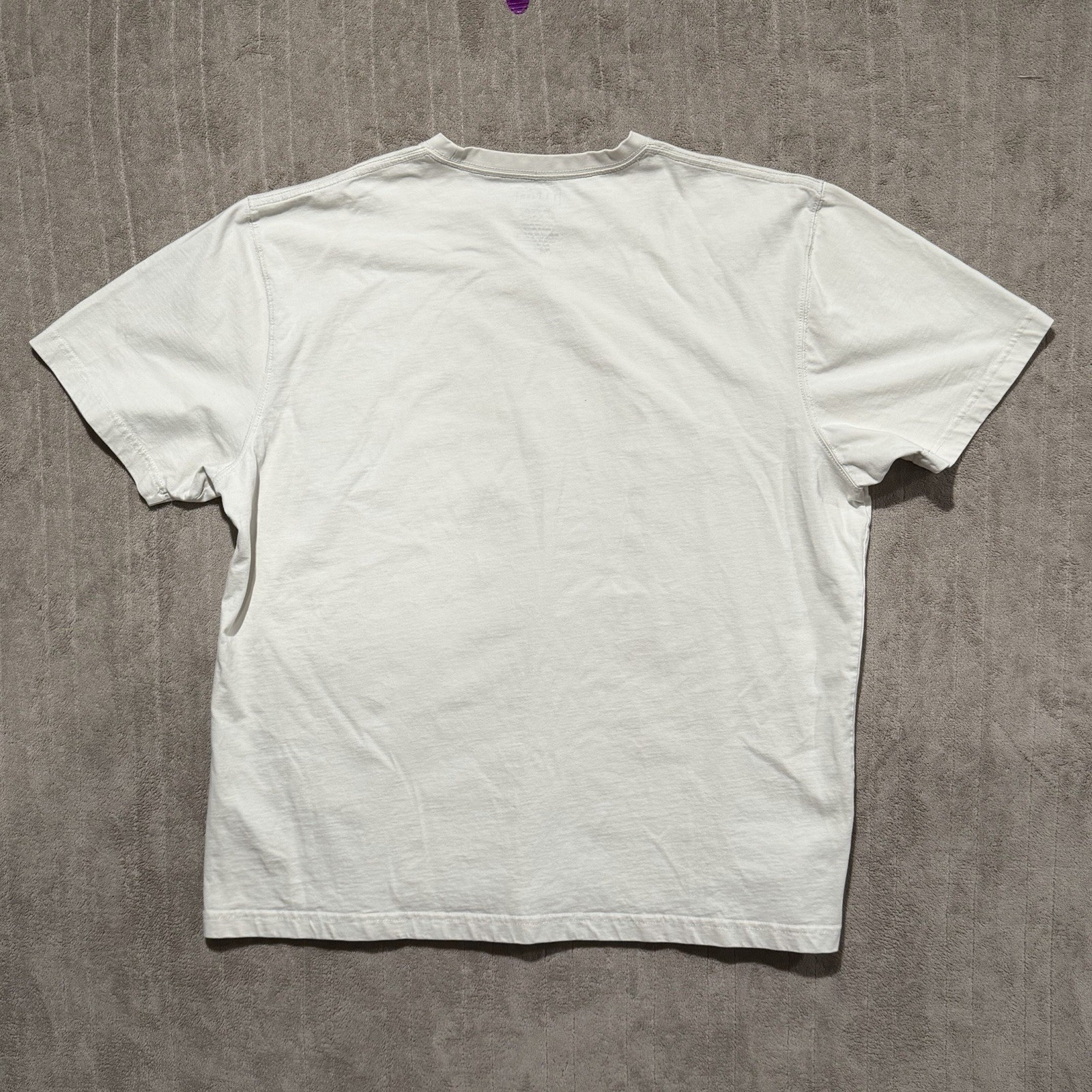 L.L Bean lvory Traditional Fit XL Mens T Shirt Short Sleeve Beige Summer Casual gallery