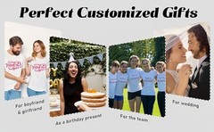 Custom Personalized T-Shirt – Add Your Own Text or Photo Image – Cotton Tee